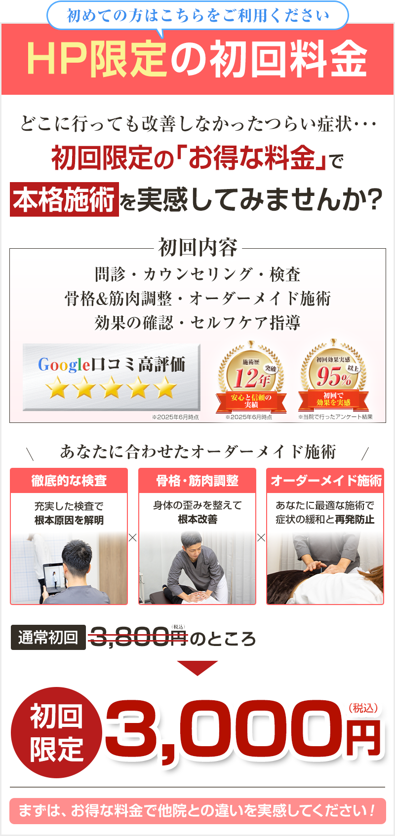 初回料金
